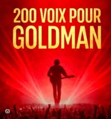 Goldman, 200 Voix pour une Légende, Tournée