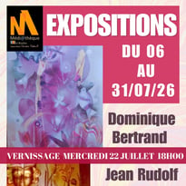 Exposition de Dominique Bertrand et Jean Rudolf