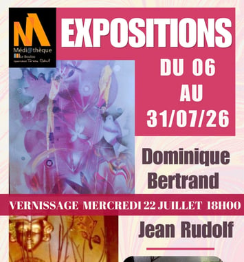 Exposition de Dominique Bertrand et Jean Rudolf