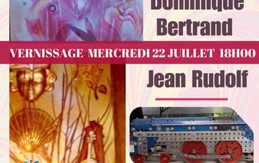 Exposition de Dominique Bertrand et Jean Rudolf