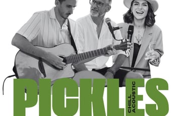 Concert de musique, groupe Pickles Trio