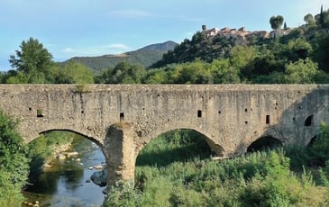 Visite guidée du pont-aqueduc d'Ansignan