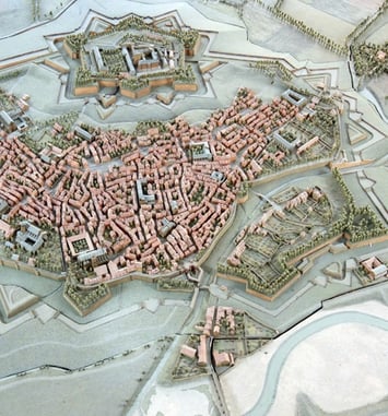 Exposition : un plan relief vous raconte l'histoire militaire de Perpignan