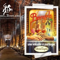 Exposition d'affiches anciennes du vin de Banyuls