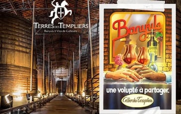 Exposition d'affiches anciennes du vin de Banyuls