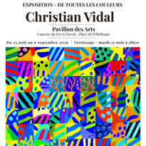 De toutes les couleurs — exposition de Christian Vidal