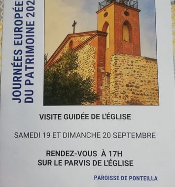 Visite commentée de l'église de Ponteilla