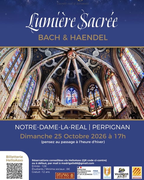 Concert de musique sacrée Bach Haendel