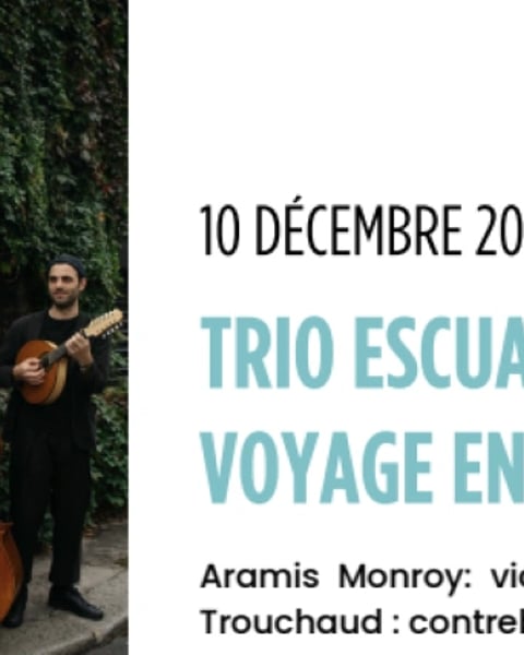 Un violon à la mer : Trio Escualo - Voyage en Amérique latine