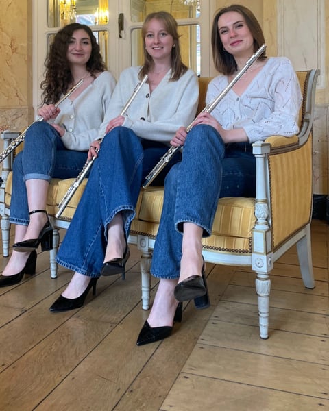 Un Violon à la Mer : Trio Luz -Flûtes en Lumière