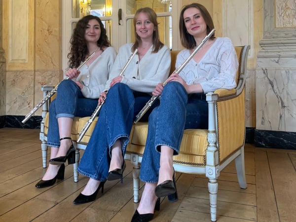 Un Violon à la Mer : Trio Luz -Flûtes en Lumière