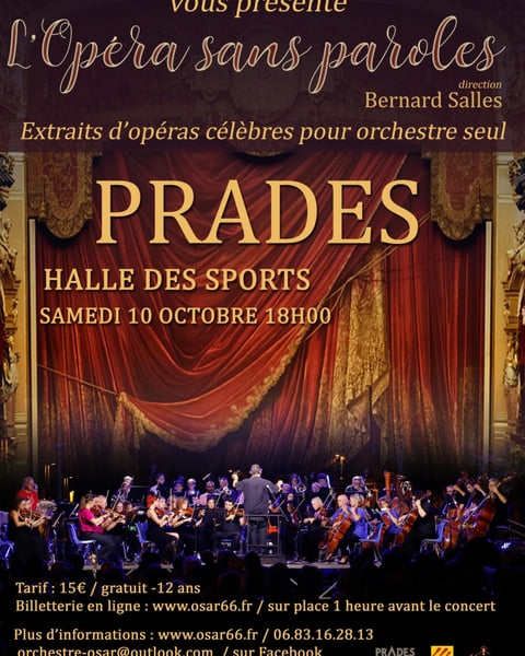 Orchestre Symphonique Alenya Roussillon: Opéra sans paroles