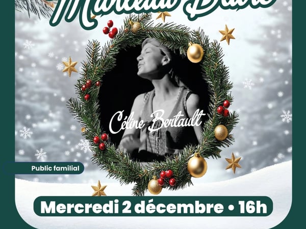Spectacle musical "Guirlandes & Manteau Blanc" avec Celine Bertault
