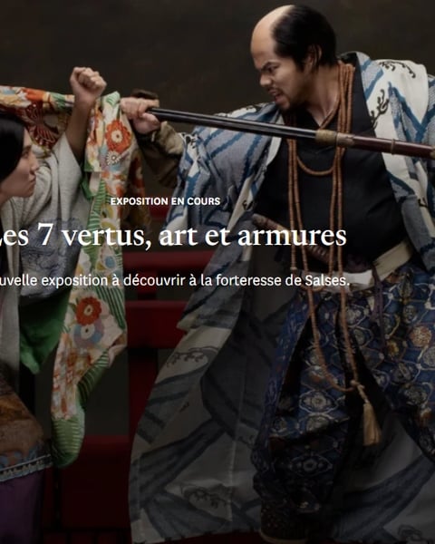 Exposition "Les 7 Vertus, Art et Armures" à la Forteresse de Salses