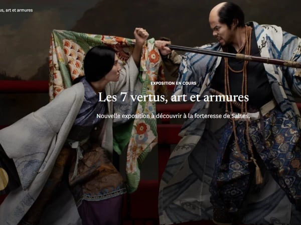Exposition "Les 7 Vertus, Art et Armures" à la Forteresse de Salses