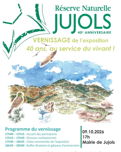 Vernissage de l'exposition 40 ans au service du Vivant