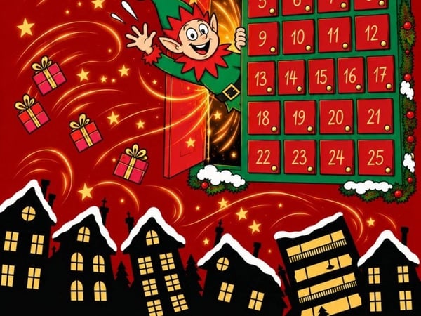 Luti et le calendrier de Noël