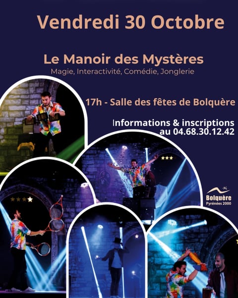 Spectacle le Manoir des Mystères