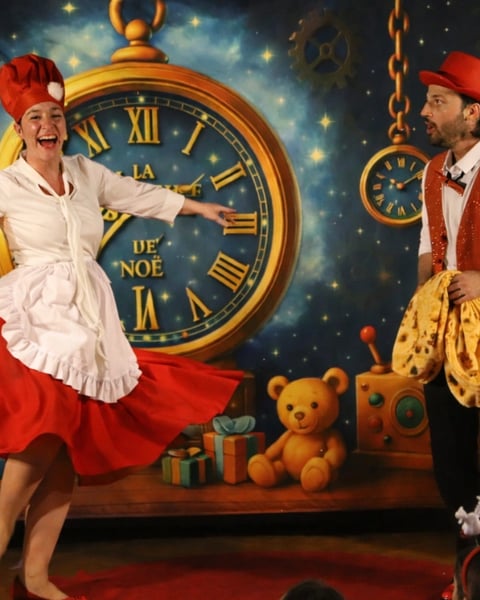La fabuleuse horloge de Noël