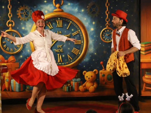 La fabuleuse horloge de Noël