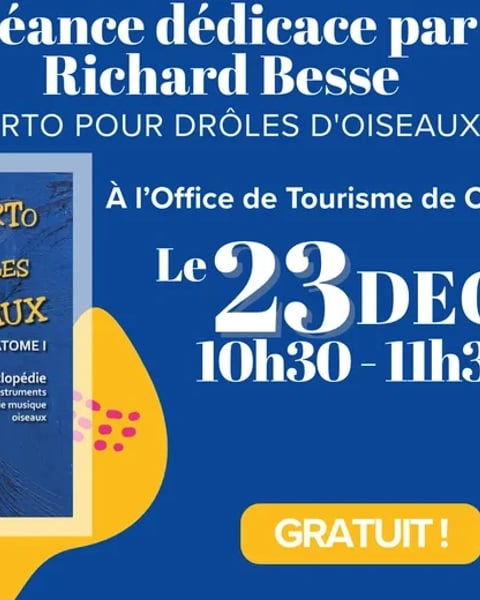 Dédicace et concert de Richard Besse
