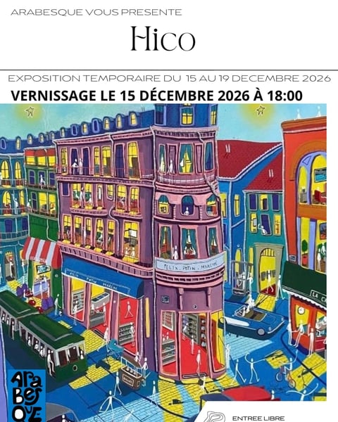 Exposition de l'artiste Hico